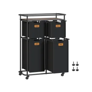 150 L Laundry Basket with Wheels
