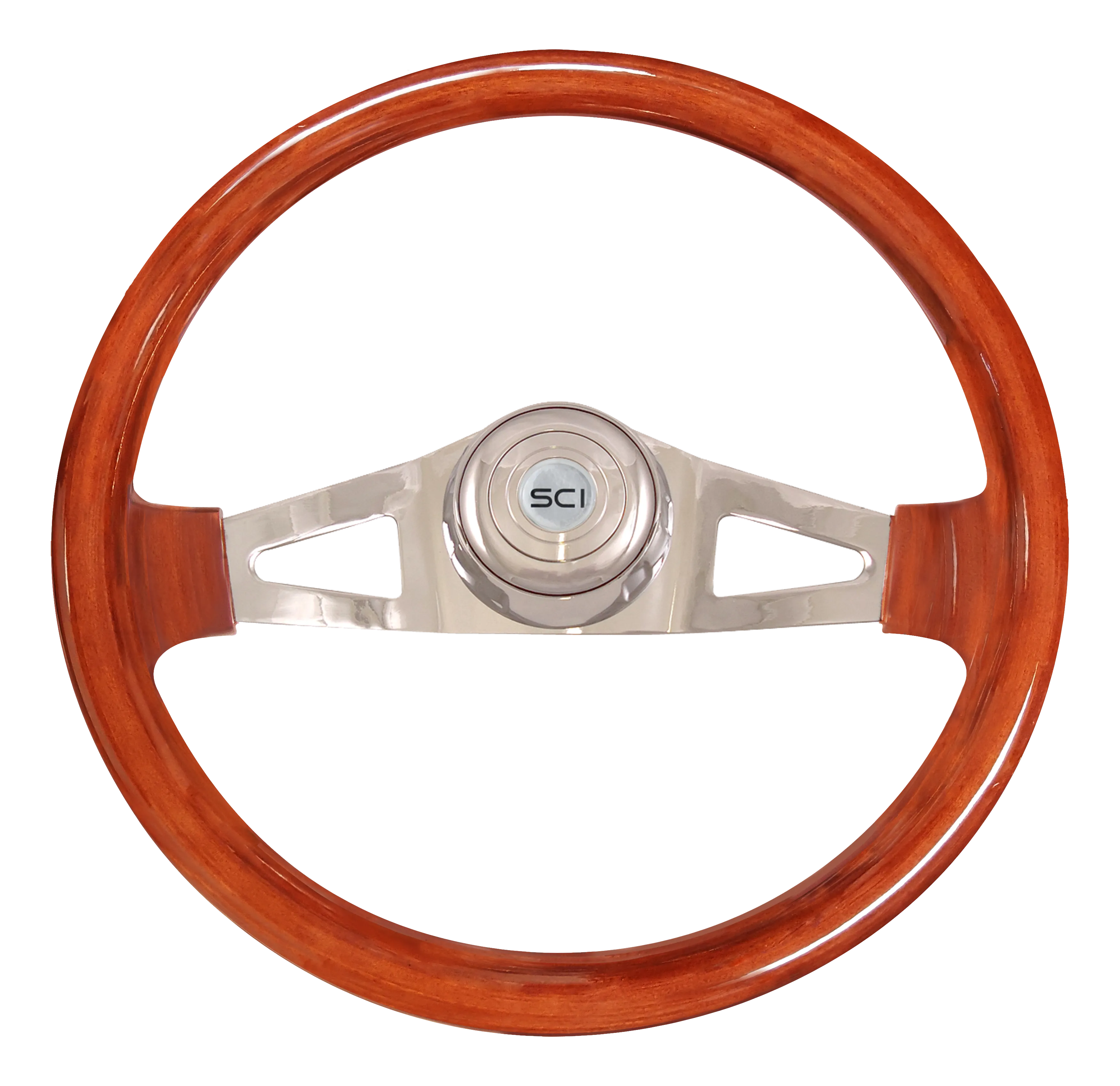 18" Pinion Mahogany Wheel