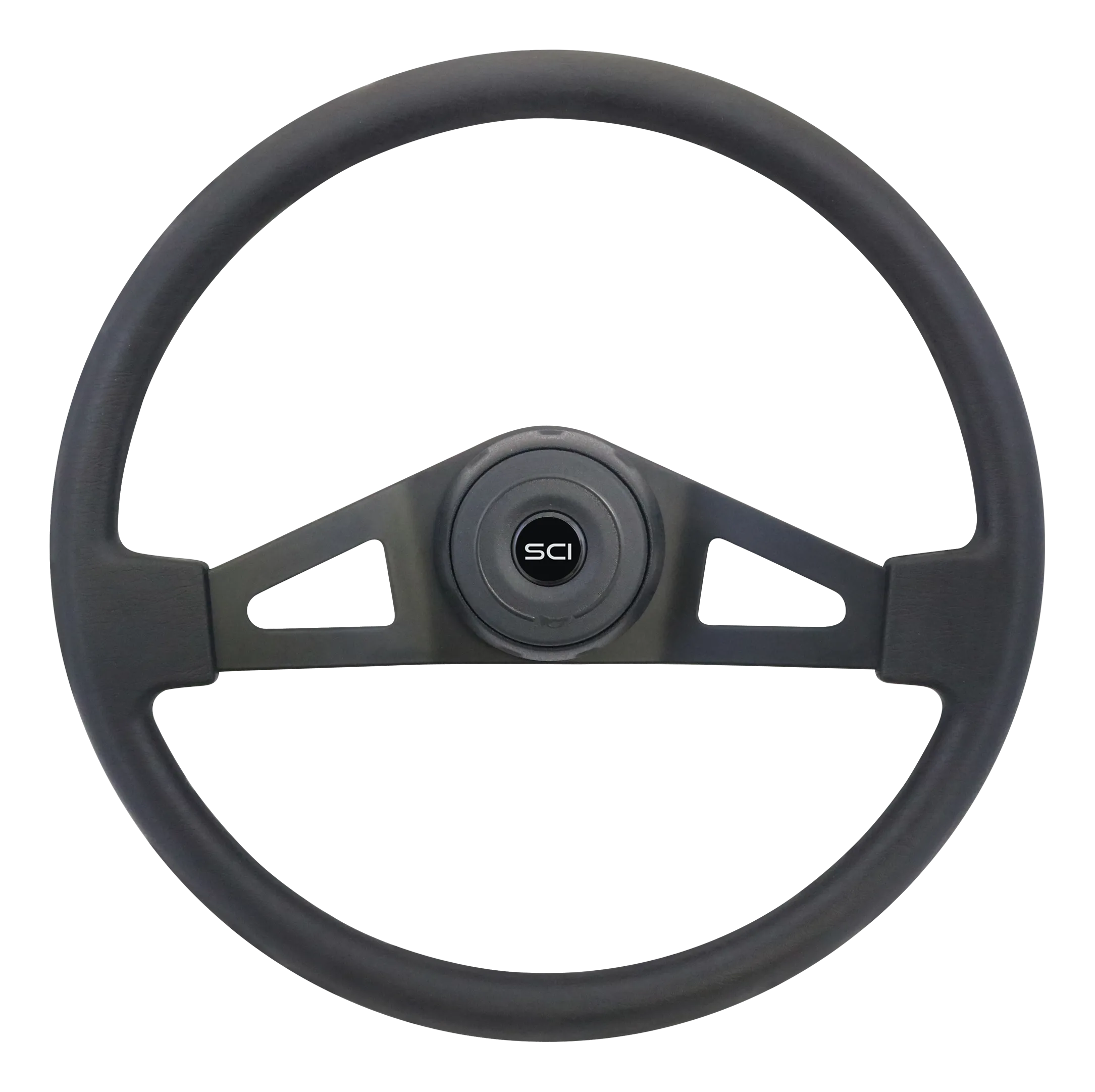 18" Pinion Poly Black Wheel