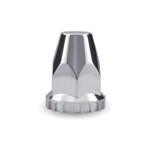 33mm Chrome ABS Plastic Threaded Nut Cover with Flange