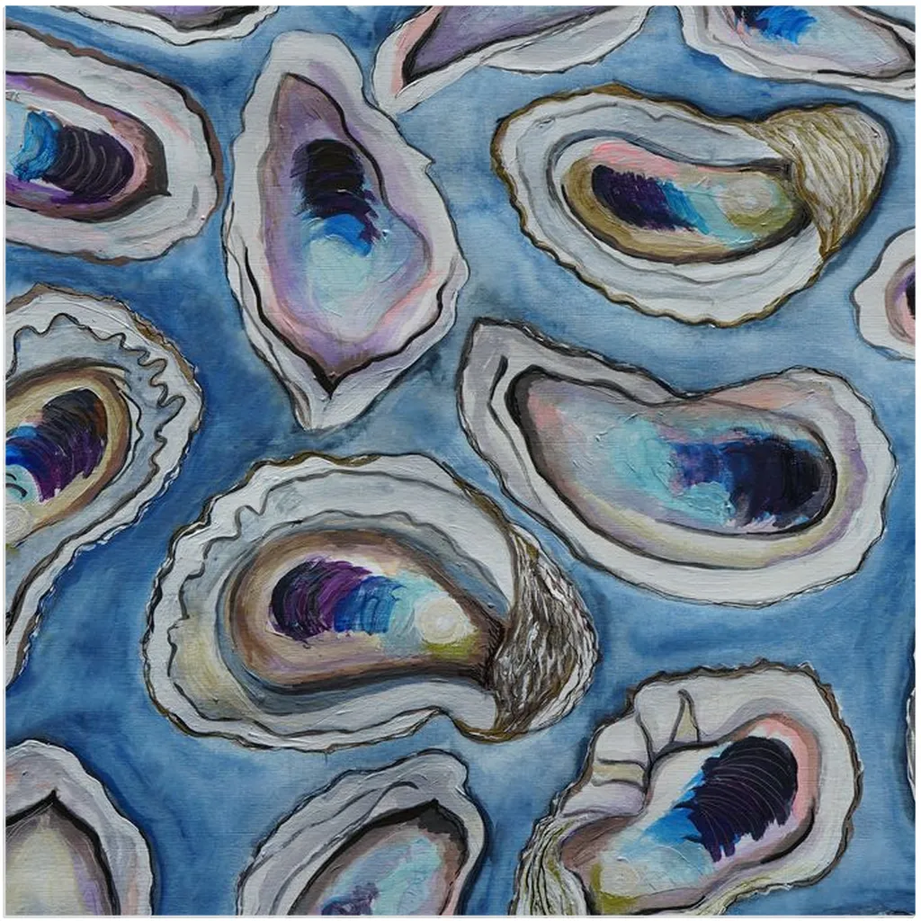 Acrylic Print-Oysters