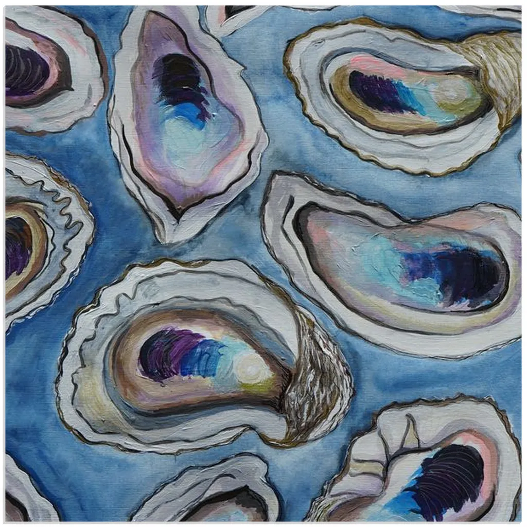 Acrylic Print-Oysters