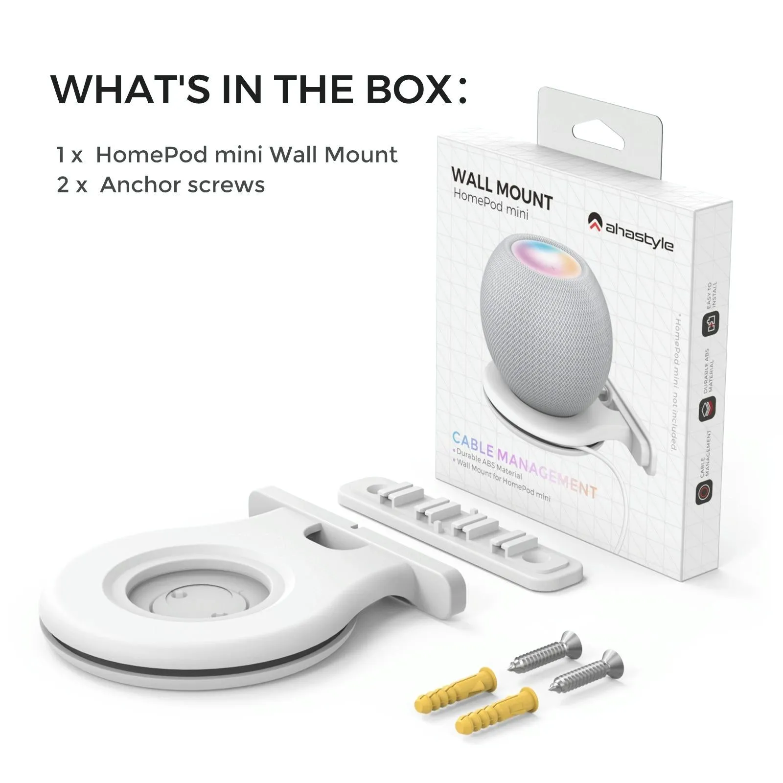 Ahastyle Smart Speaker Stand for Apple Homepod Mini