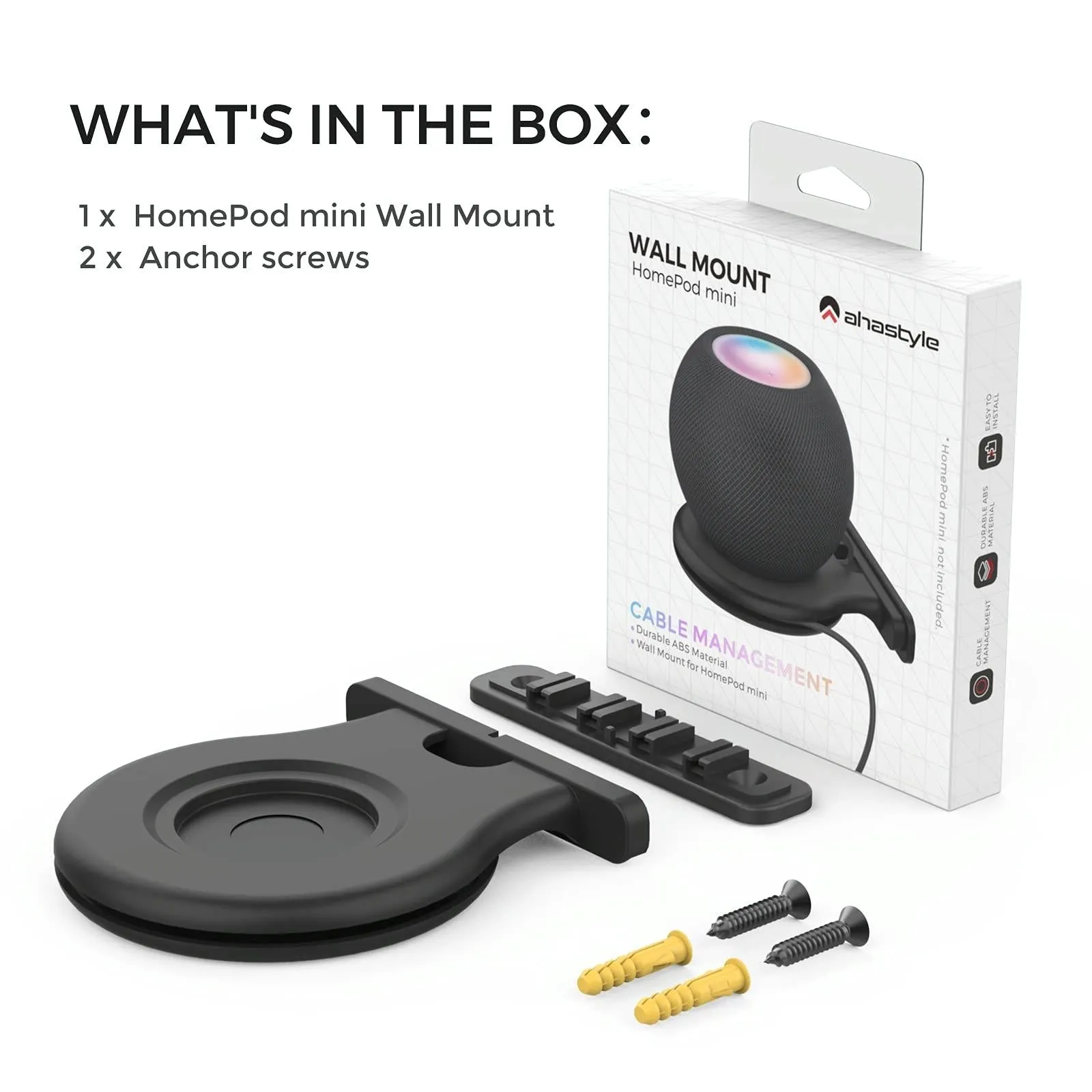Ahastyle Smart Speaker Stand for Apple Homepod Mini
