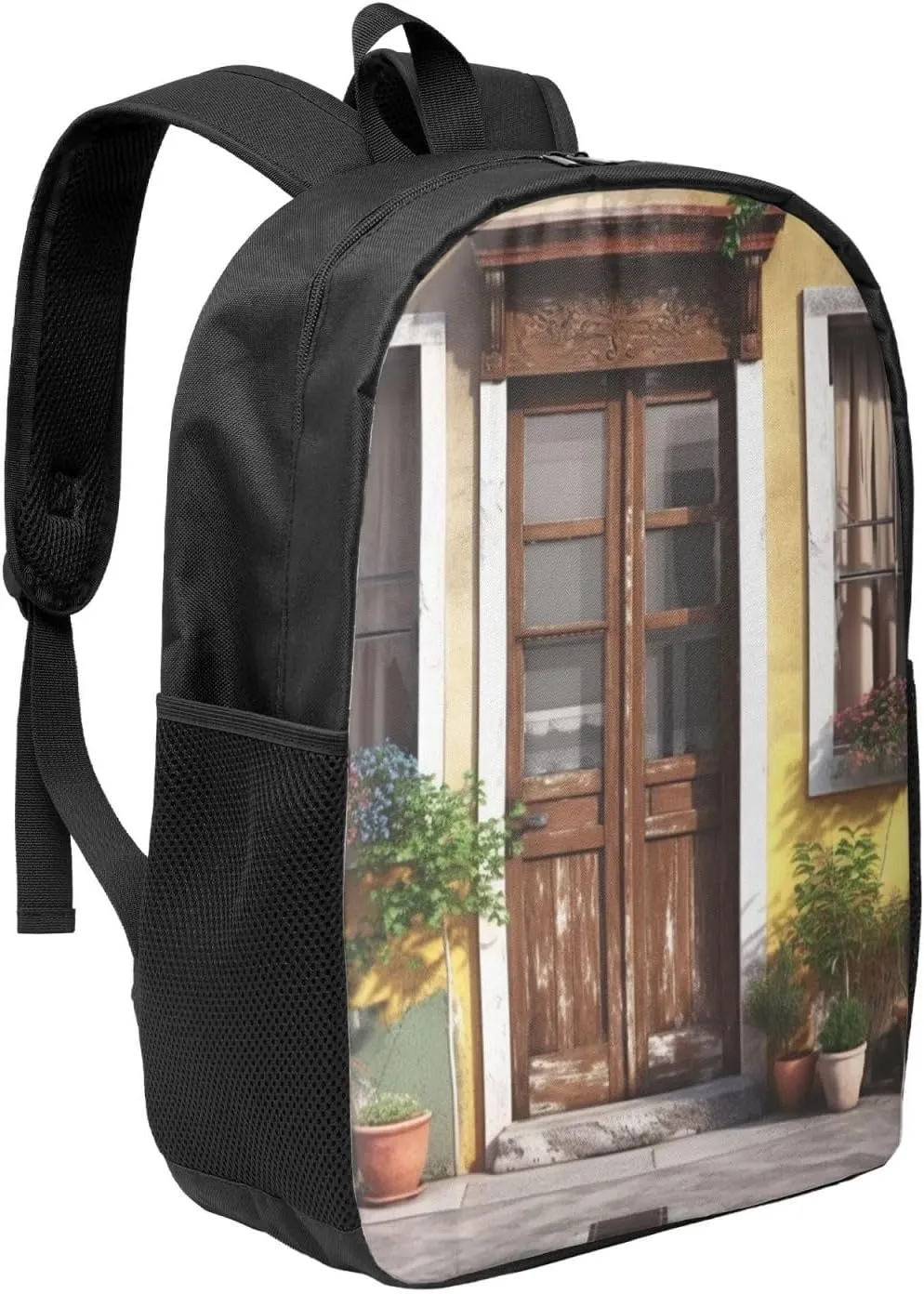 Backpack Travel Laptop Backpack for Men Women Rustic Front Door Computer Backpacks 17 inch Casual Daypack