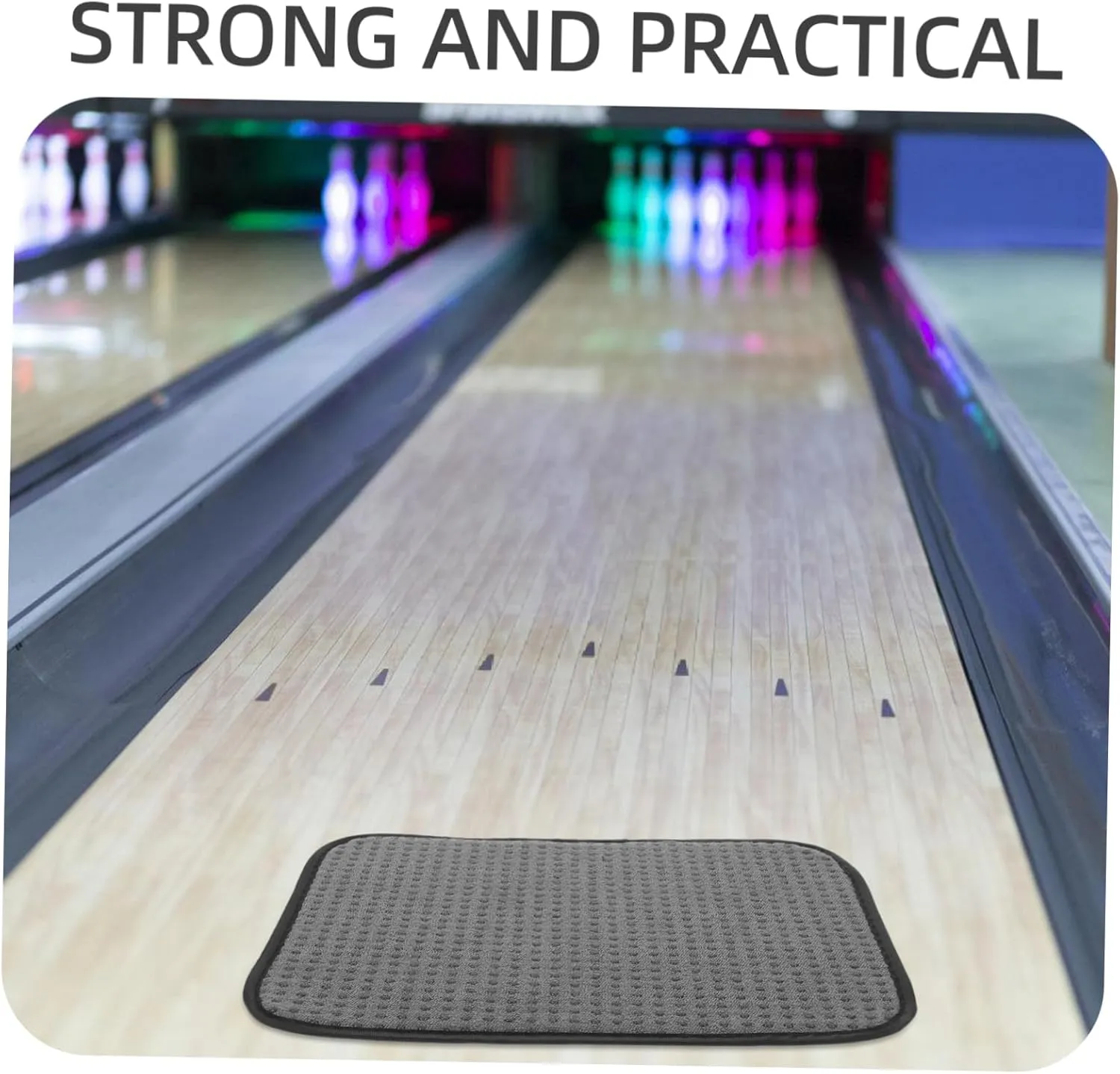 Bowling Mat Cleaning Bowling Pad Convenient Bowling Ball Cleaner Cleaning Bowling Towel Bowling Supply