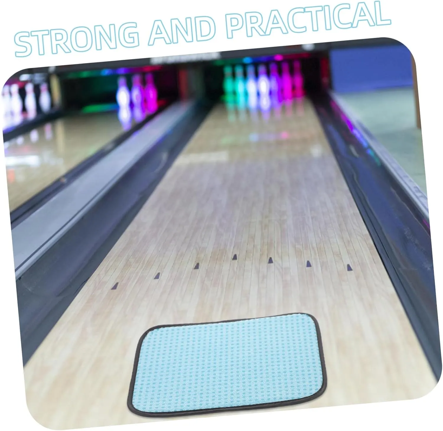 Bowling Mat Cleaning Bowling Pad Convenient Bowling Ball Cleaner Cleaning Bowling Towel Bowling Supply