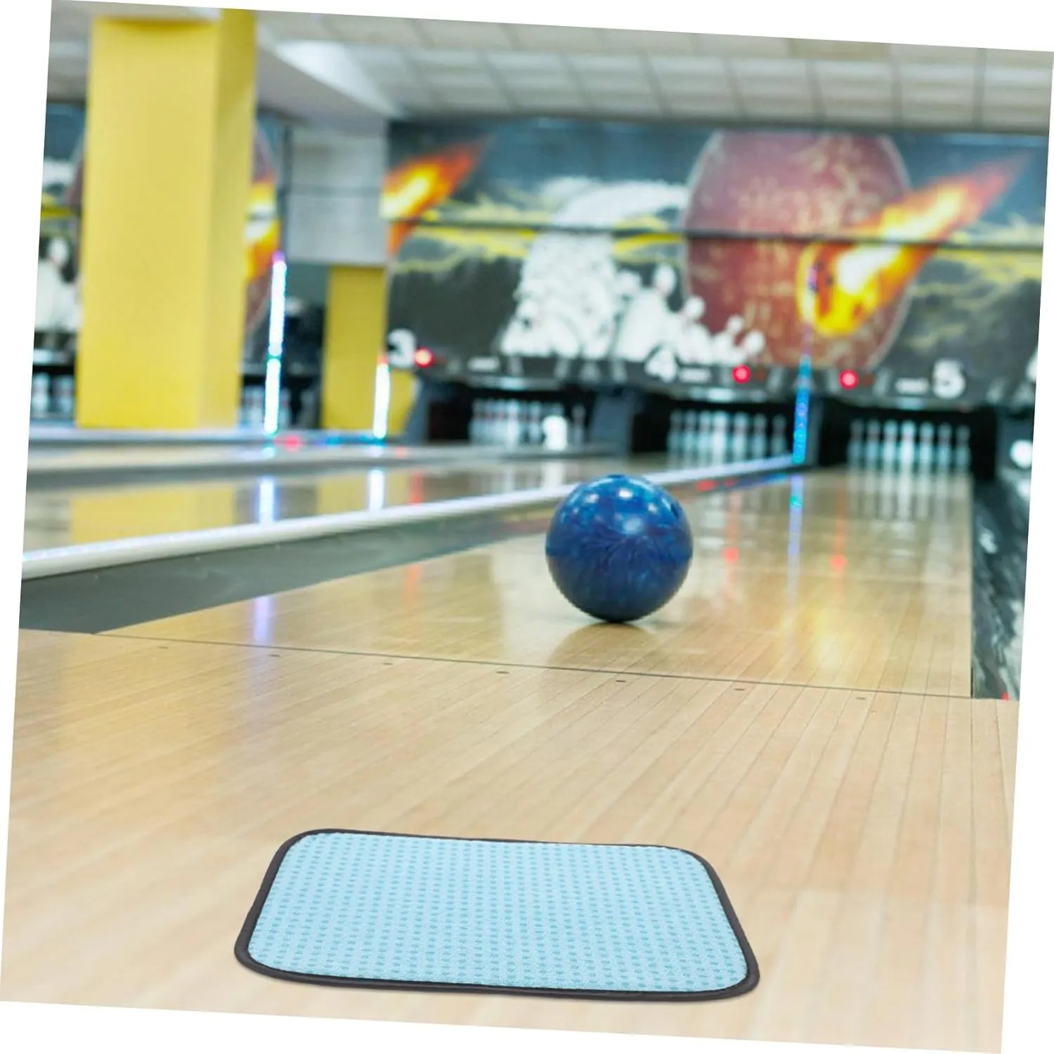 Bowling Mat Cleaning Bowling Pad Convenient Bowling Ball Cleaner Cleaning Bowling Towel Bowling Supply