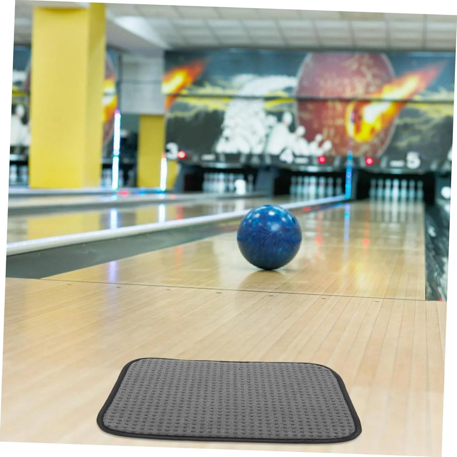 Bowling Mat Cleaning Bowling Pad Convenient Bowling Ball Cleaner Cleaning Bowling Towel Bowling Supply