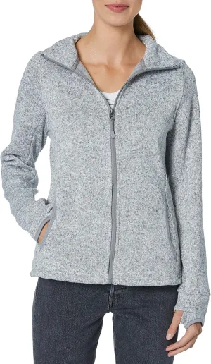 Charles River Apparel Women's Heathered Fleece Jacket