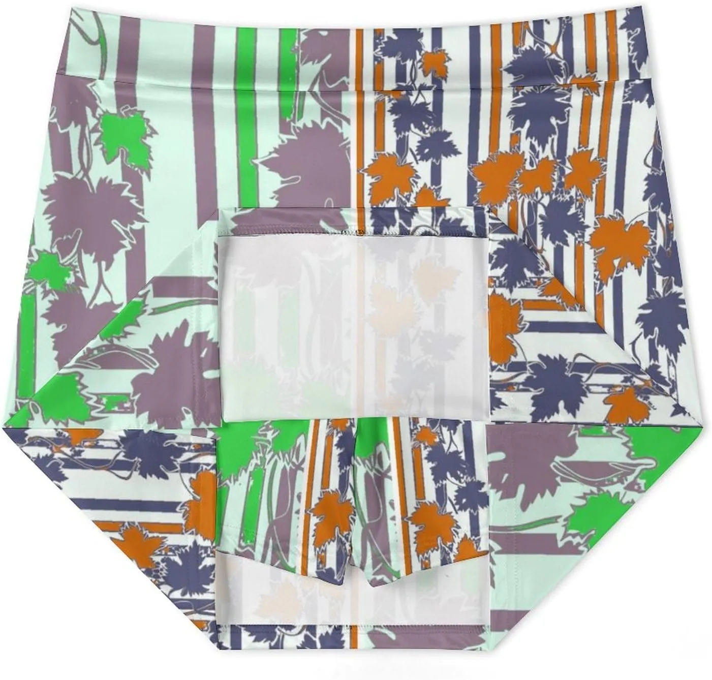 Cute Bird Pattern Mini Pleated Skirts for Women Sexy Mini Skirt Short Cargo Skirt Skater A-line Pleated Skirt