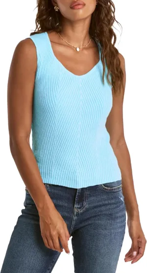 DEAR JOHN Women's Neomi Decollete Neck Tank