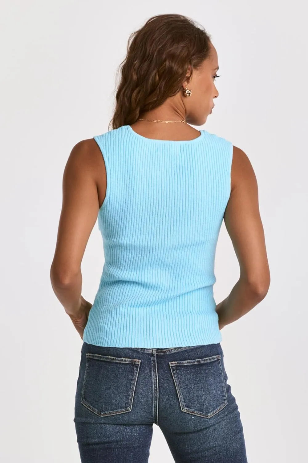 DEAR JOHN Women's Neomi Decollete Neck Tank