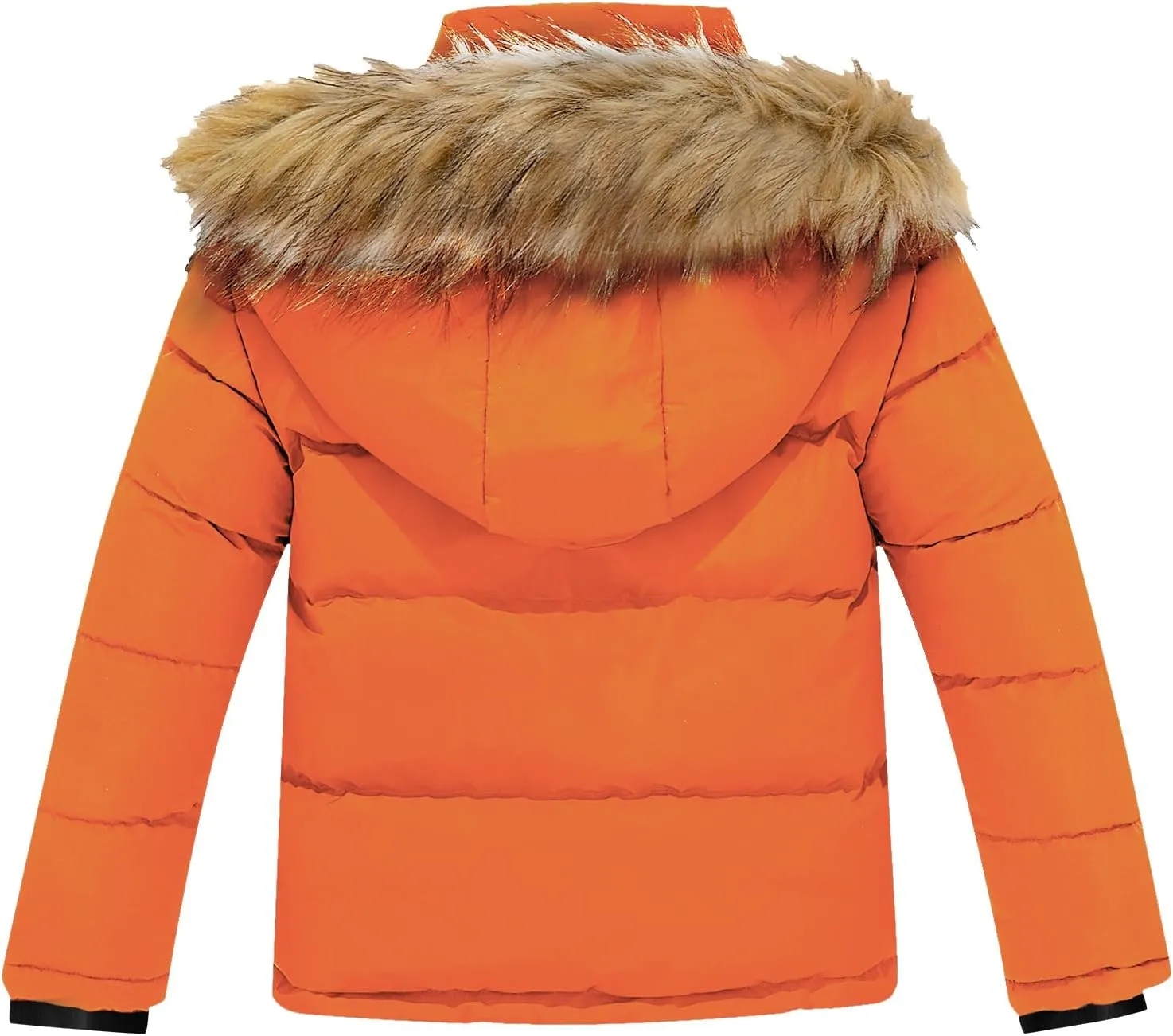 FARVALUE Boys Water Resistant Winter Coat Warm Quilted Puffer Jacket Hooded Parka Thicken Down Jacket for Boys