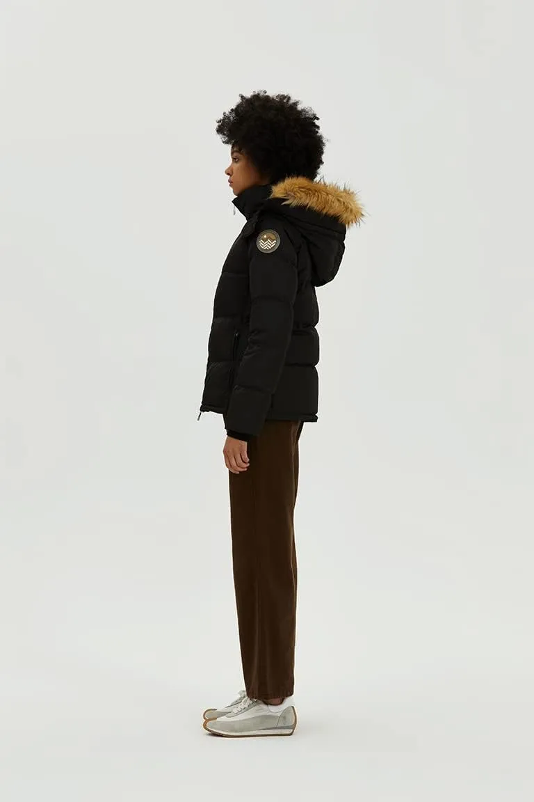 Fitouch Valerie Women's Down Coat Jacket| With Detachable Hood | 700  Fill Power