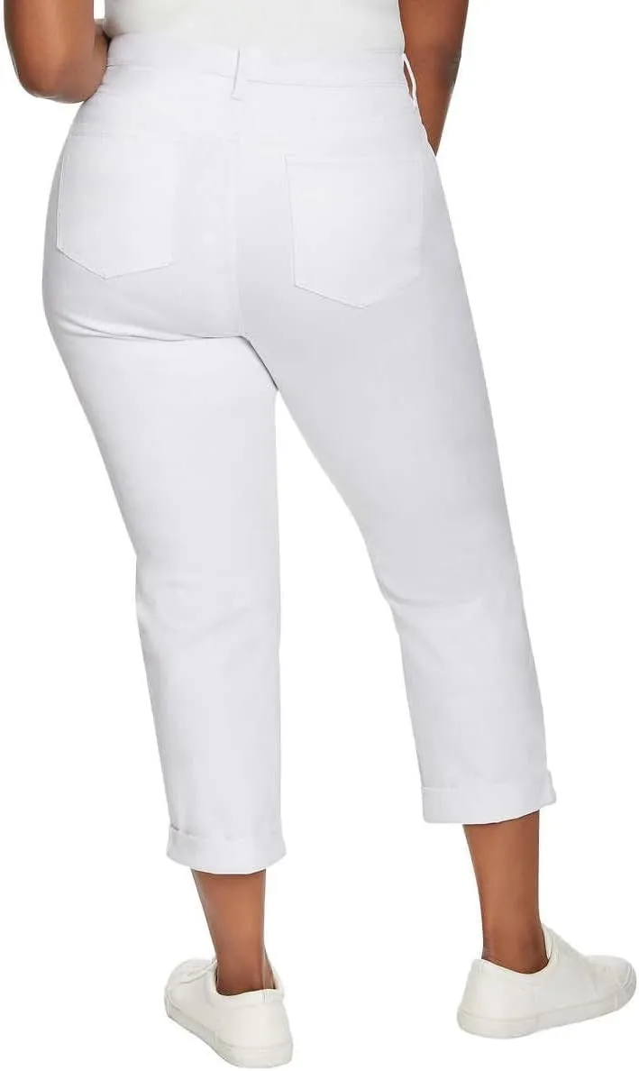 Gloria Vanderbilt Ladies' Cuffed Boyfriend Jeans
