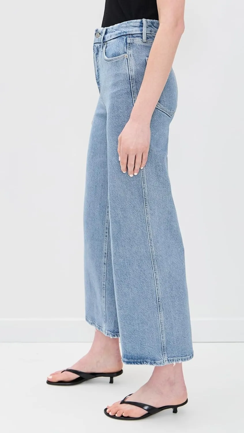 Good American Women's Soft Tech Good Skate Crop Jeans