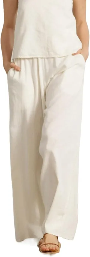 Gottex Beach Life Resort Wide Leg Pant Swimsuit Coverup for Women, Stylish, Elegant and Versatile Summer Beachwear Essential