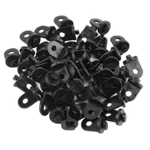 Greenhouse Twist Clips, Plastic Green House Hooks Hanger Accessories, Pack of 30