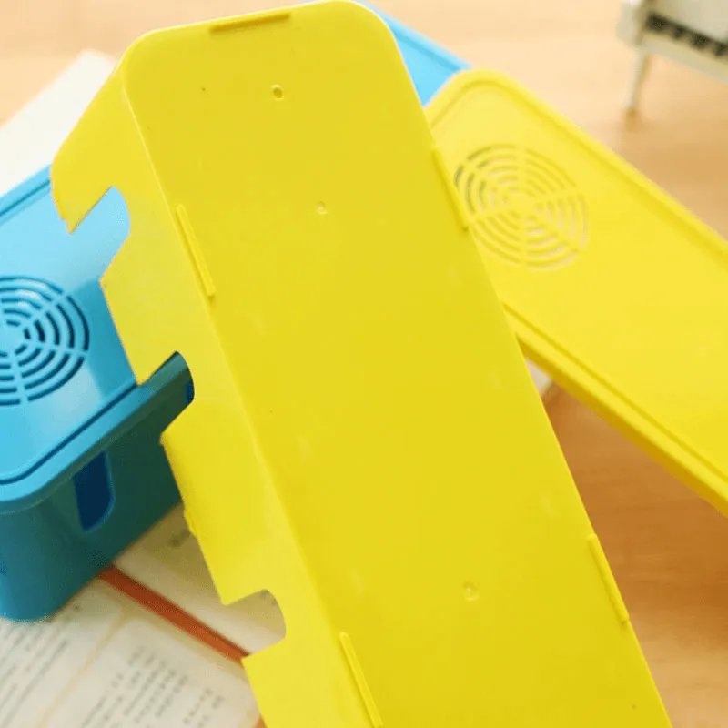 Honana HN-B60 Colorful Cable Storage Box Large Household Wire Organizer Power Strip Cover