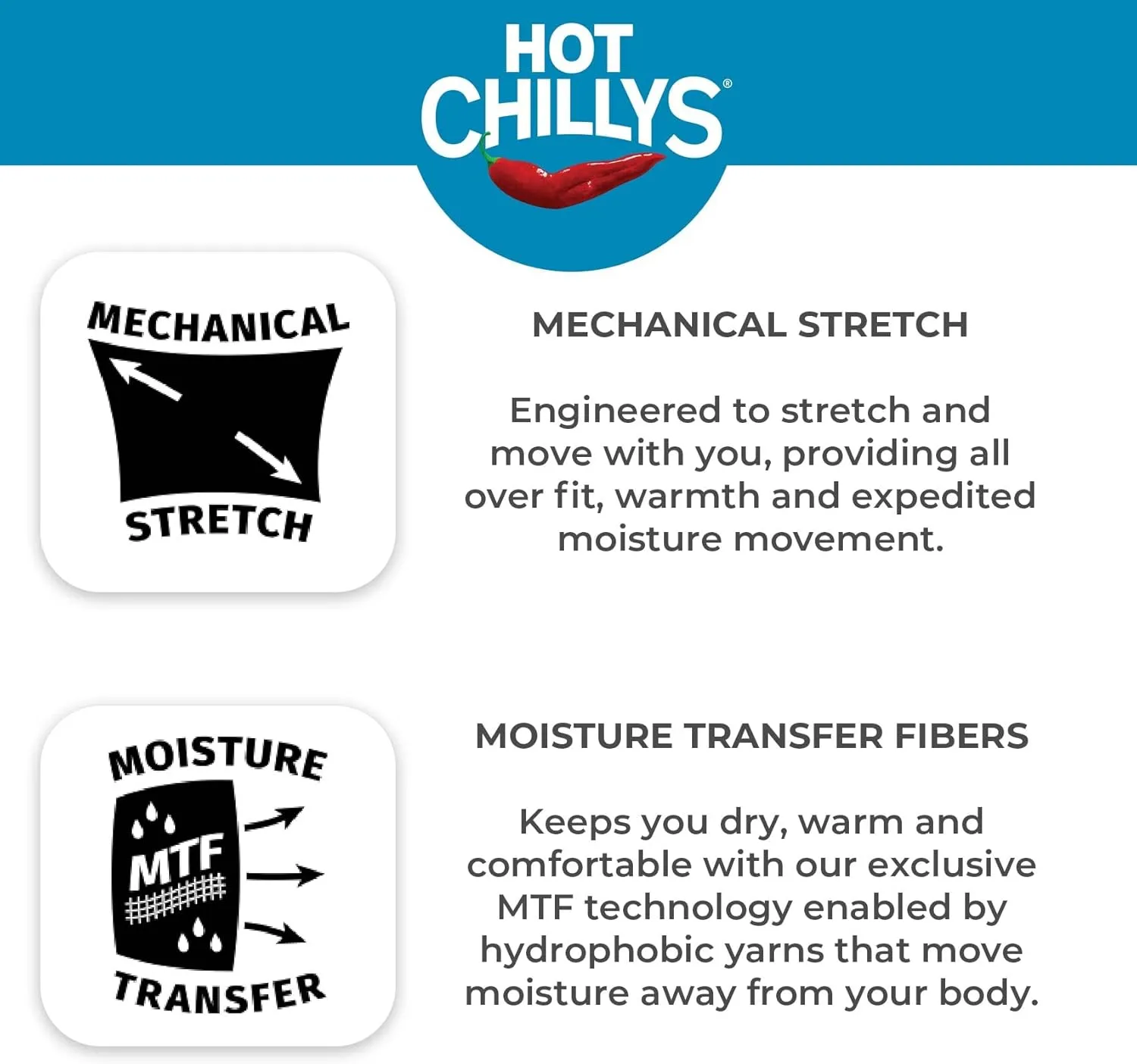Hot Chillys Men's Bi-Ply Bottom Midweight Relaxed Fit Base Layer -Versatile UPF 30 Cold Weather Warm Thermal Base Layer Pants