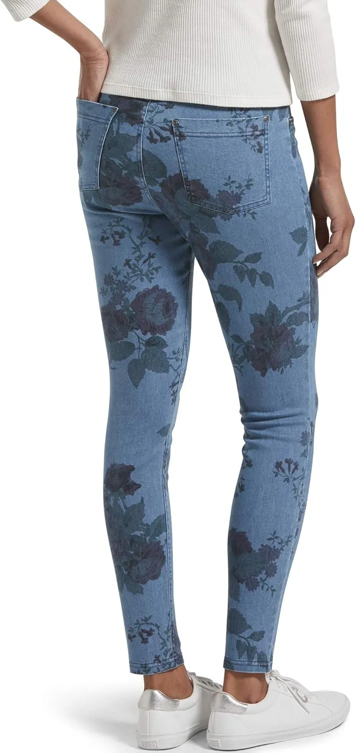 HUE Women's Ultra Soft Denim High Waist 7/8 Legging