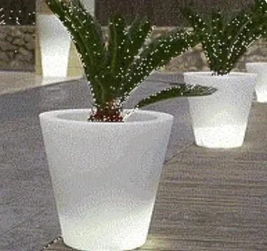 Illuminated Planters 600mm(dia) X 600mm(Ht)