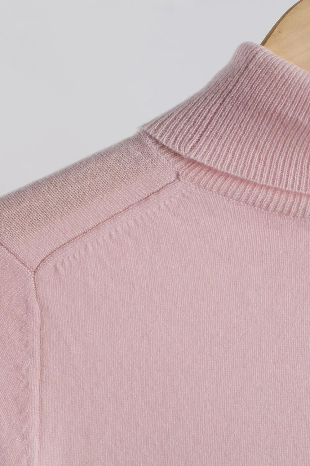 JENNIE LIU Women's 100% Pure Cashmere Long Sleeve Pullover Turtleneck Sweater