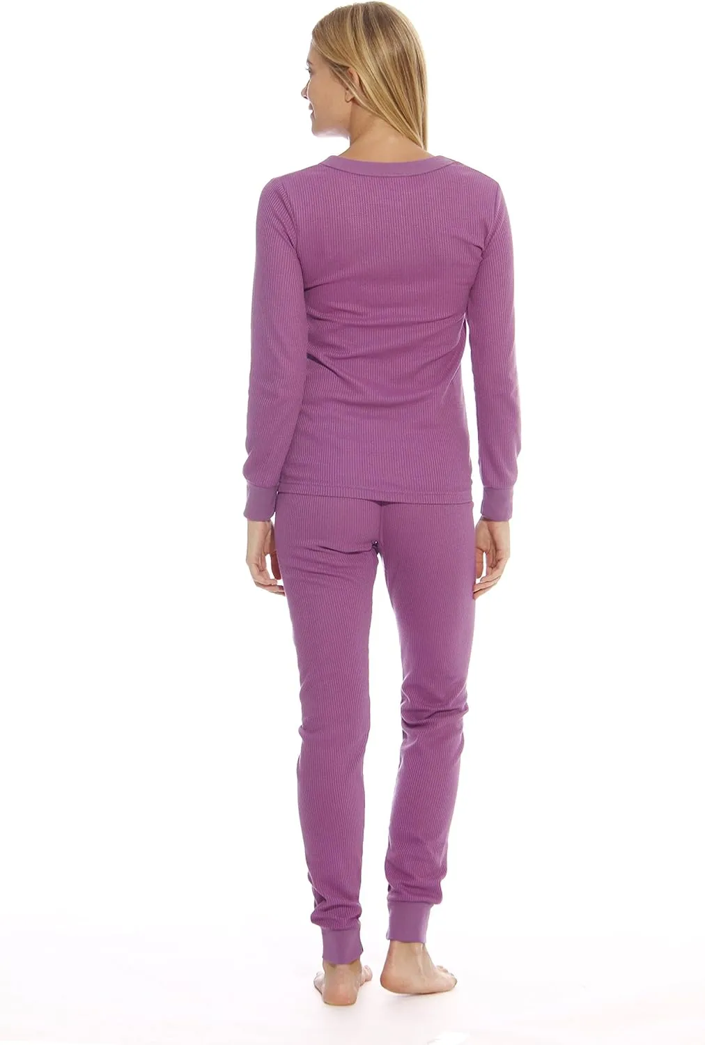 Just Love Women's Thermal Underwear Pajamas Set