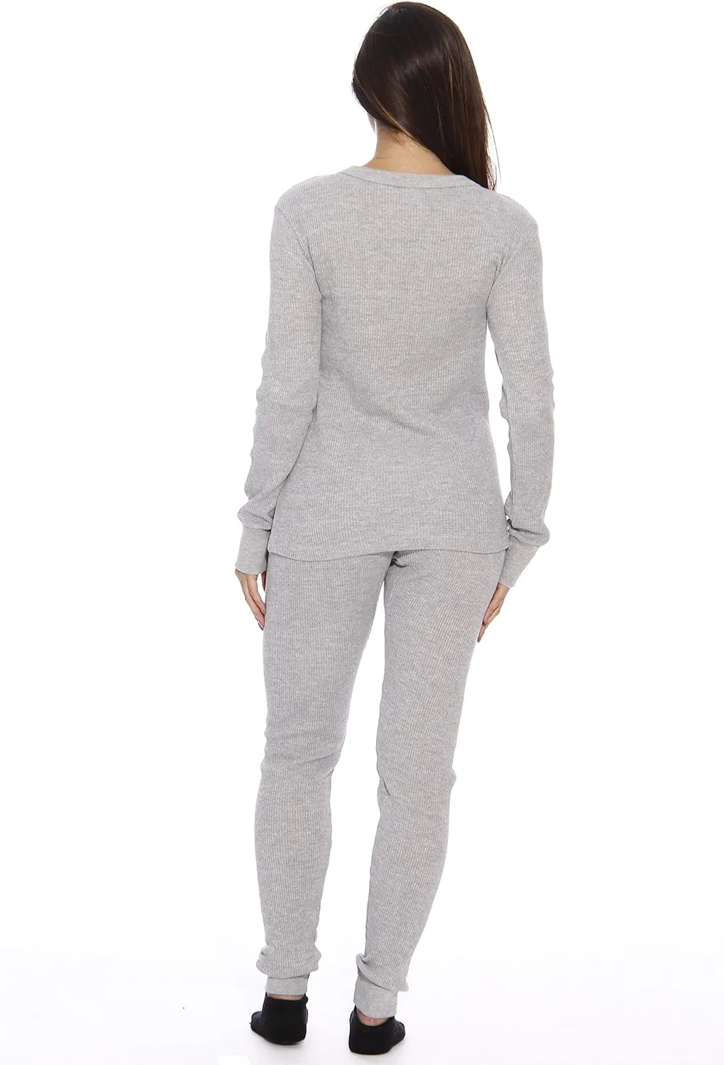 Just Love Women's Thermal Underwear Pajamas Set