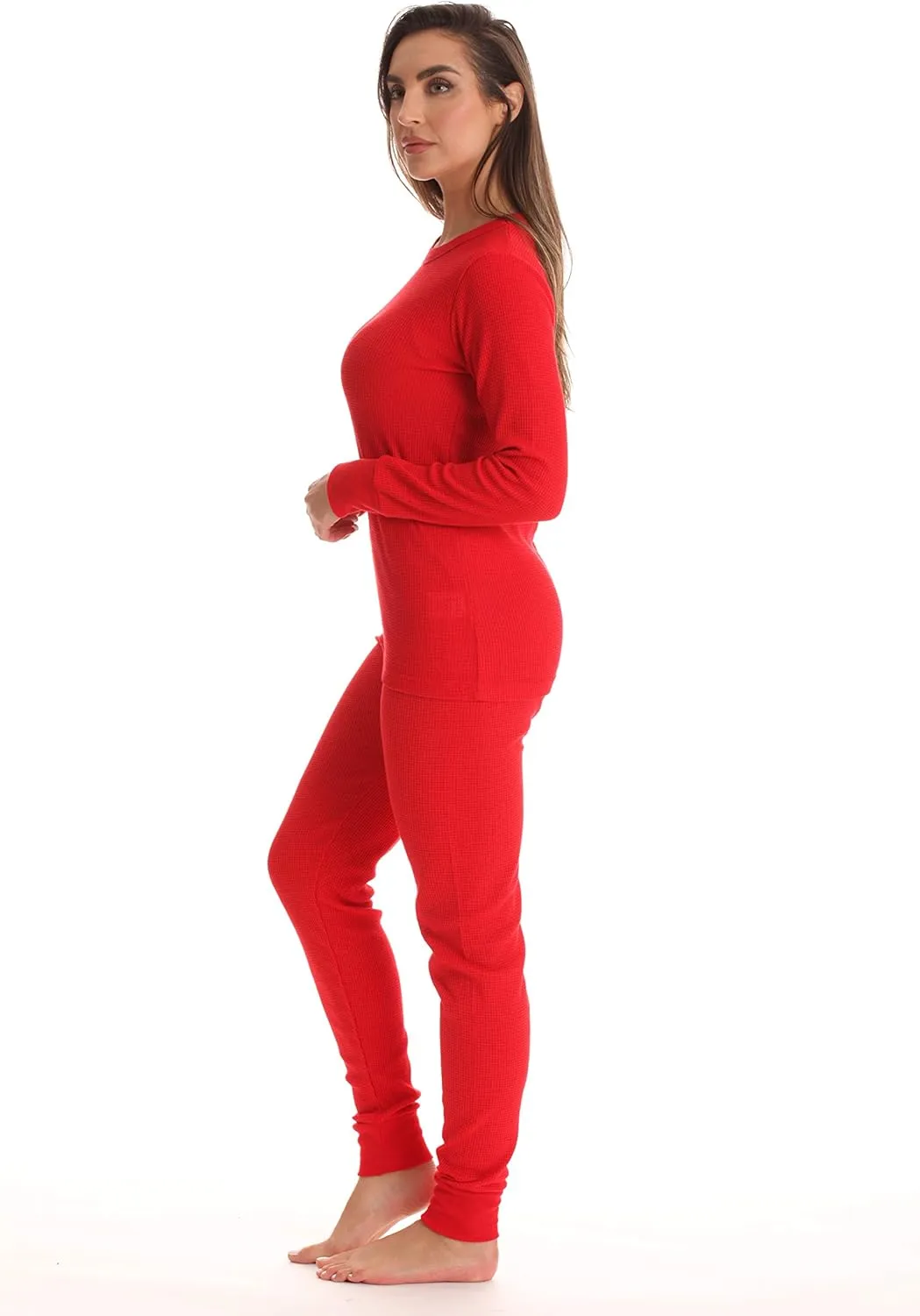 Just Love Women's Thermal Underwear Pajamas Set