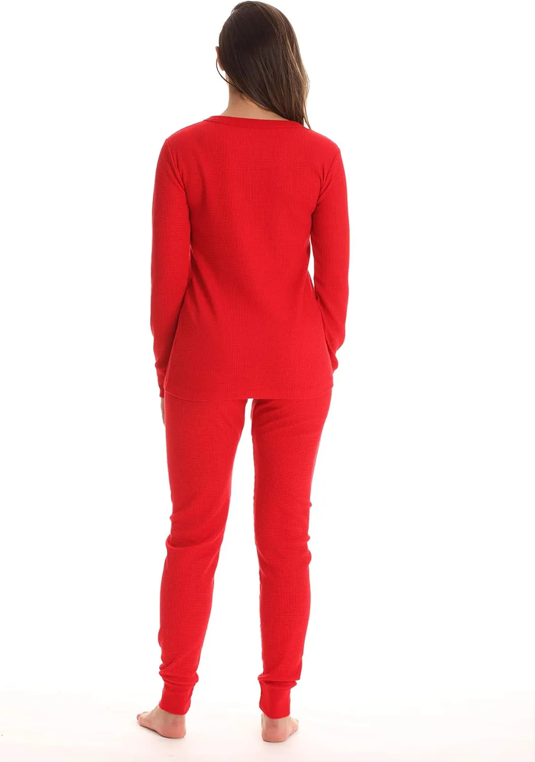 Just Love Women's Thermal Underwear Pajamas Set
