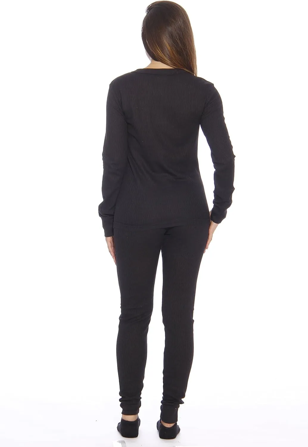 Just Love Women's Thermal Underwear Pajamas Set