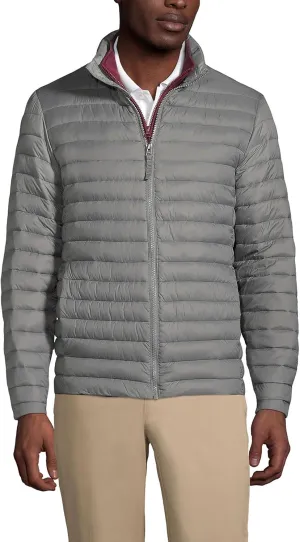Lands' End School Uniform Men's ThermoPlume Jacket
