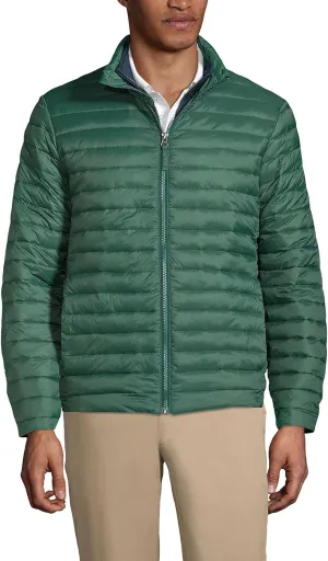 Lands' End School Uniform Men's ThermoPlume Jacket