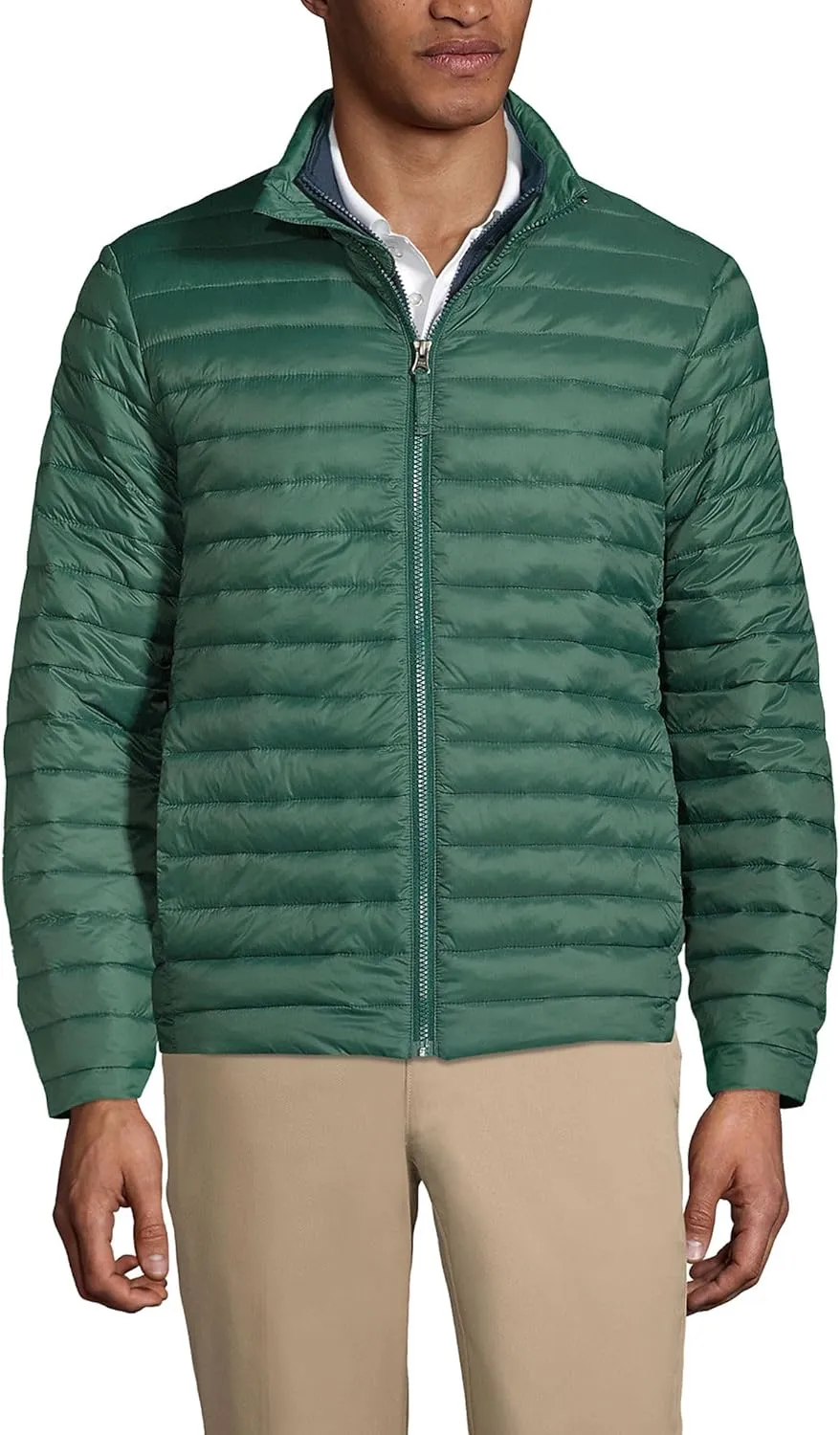 Lands' End School Uniform Men's ThermoPlume Jacket