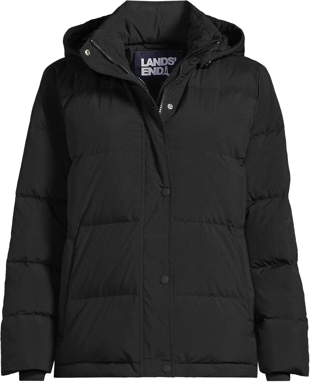 Lands' End Women's Wide Channel 600 Down Puffer Jacket