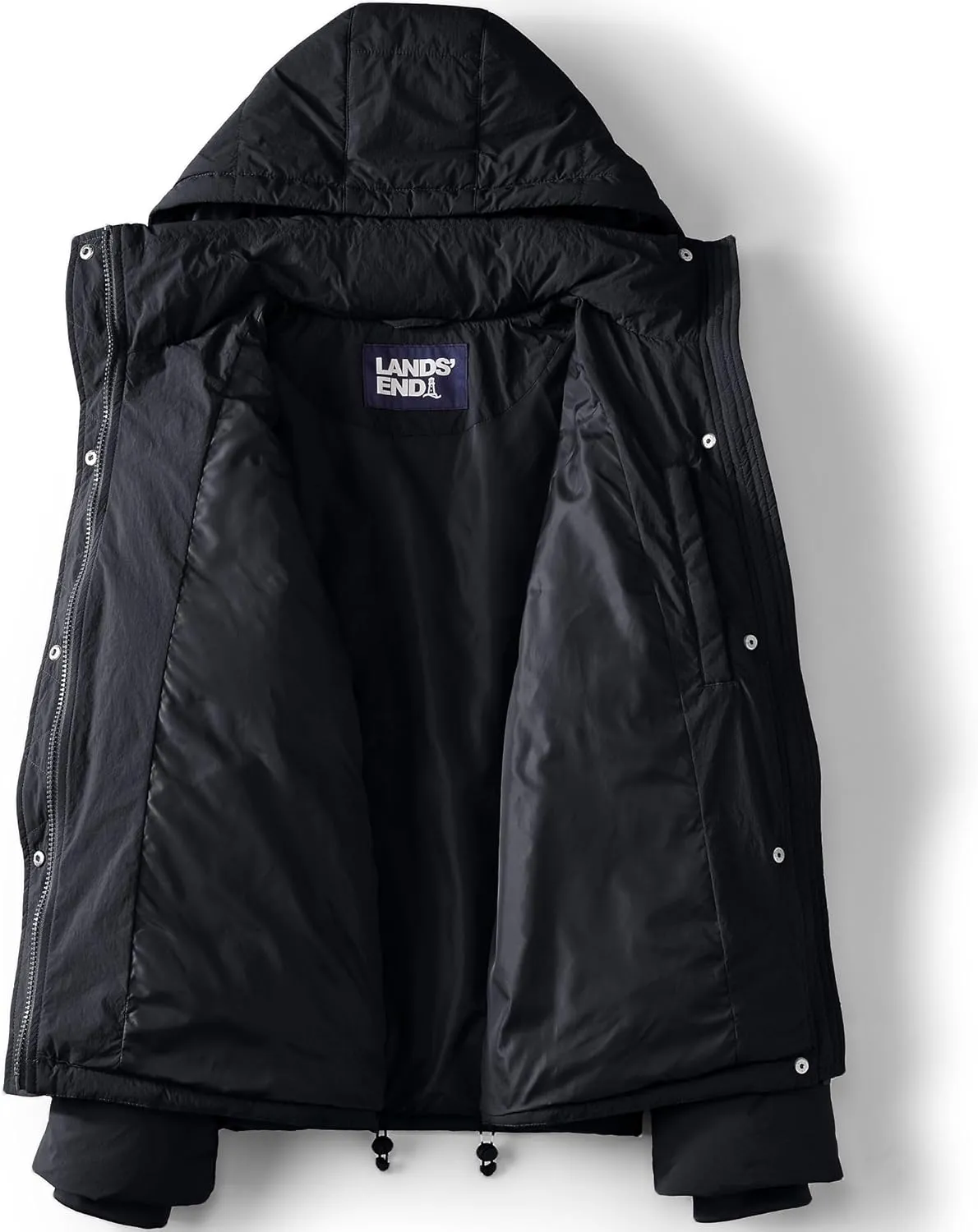 Lands' End Women's Wide Channel 600 Down Puffer Jacket