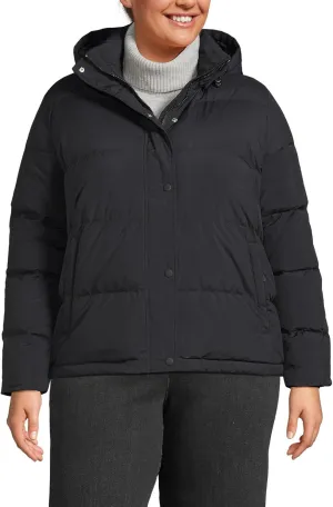 Lands' End Women's Wide Channel 600 Down Puffer Jacket