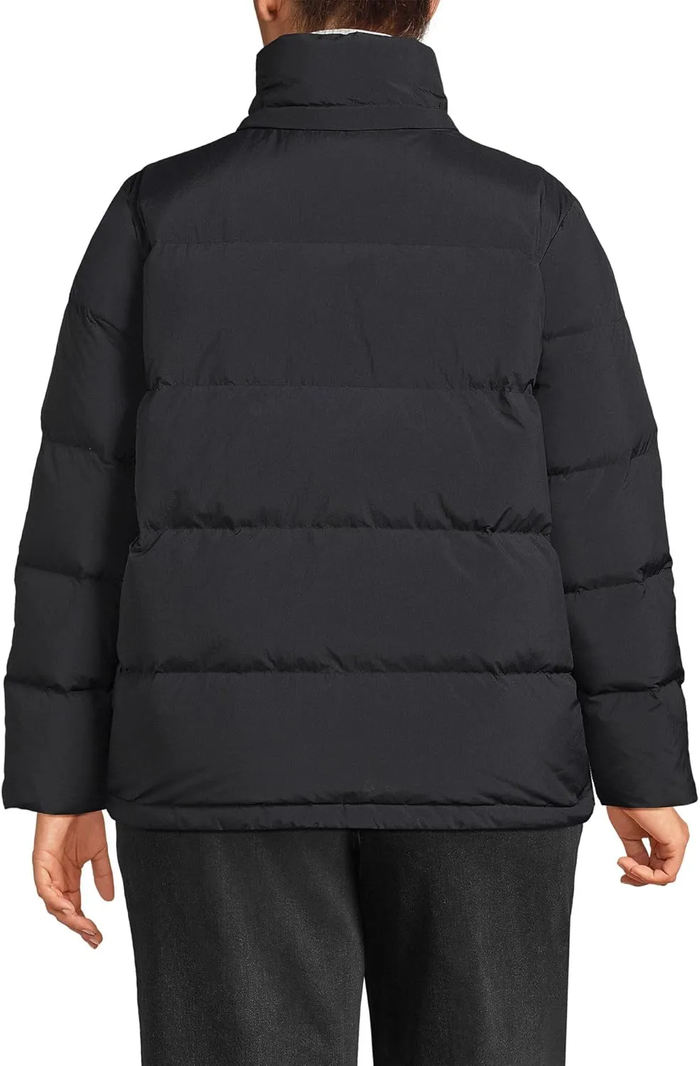 Lands' End Women's Wide Channel 600 Down Puffer Jacket