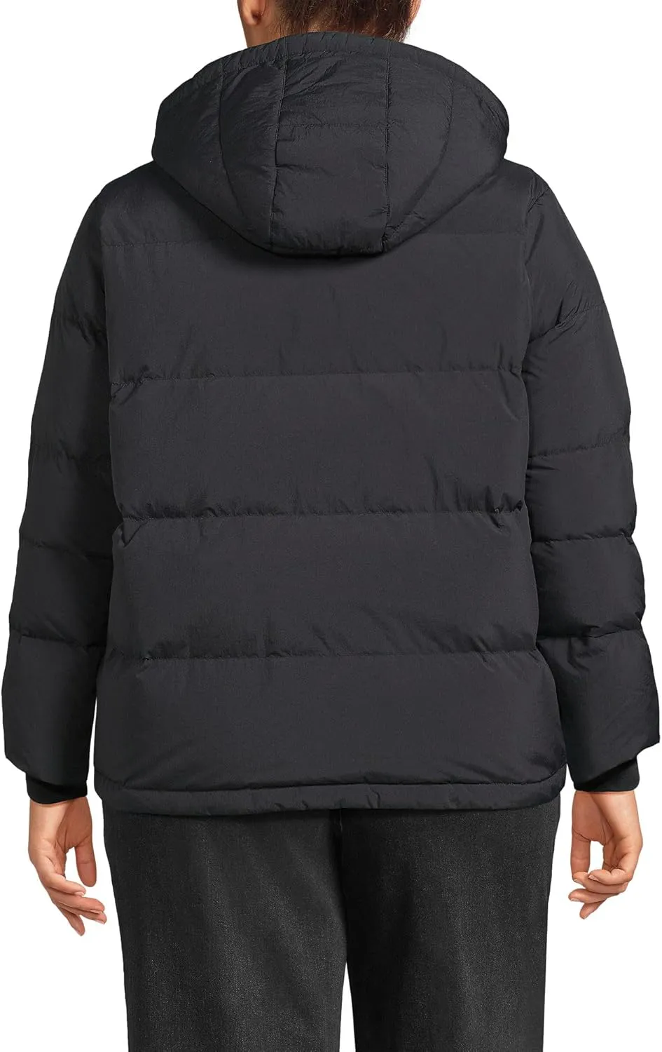 Lands' End Women's Wide Channel 600 Down Puffer Jacket