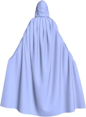 light blue. Hooded Cloak - Extra Large Men's and Women's Hooded Cloak -cHalloween Cloak - Cosplay Costume