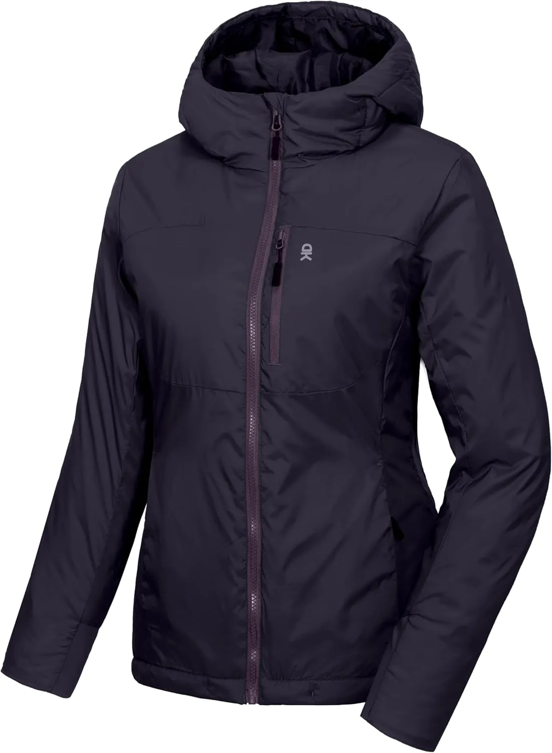 Little Donkey Andy Women's Puffer Jacket Lightweight Windproof Warm for Hiking Travel Ski with Recycled Insulation