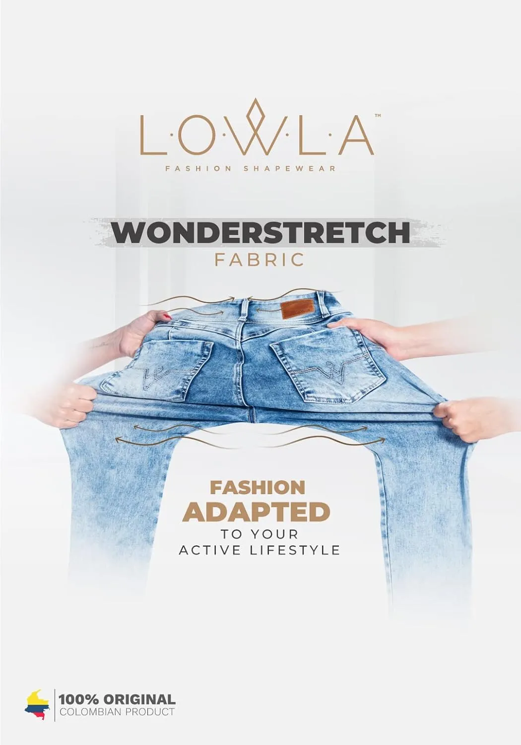 L.O.W.L.A SHAPEWEAR One piece jumpsuits for women | Butt Lifting Jeans | Pantalones Colombianos Levanta Cola