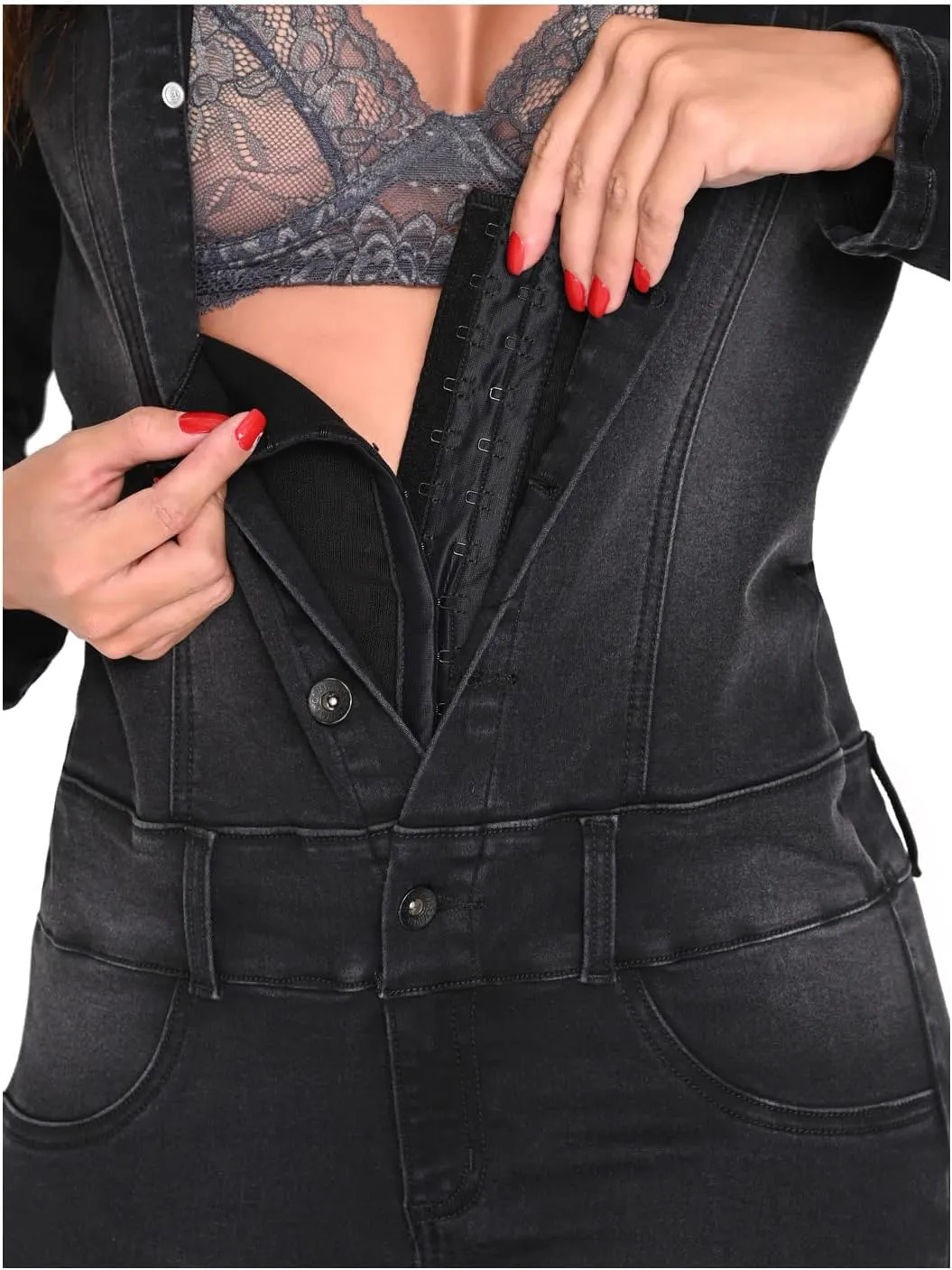 L.O.W.L.A SHAPEWEAR One piece jumpsuits for women | Butt Lifting Jeans | Pantalones Colombianos Levanta Cola