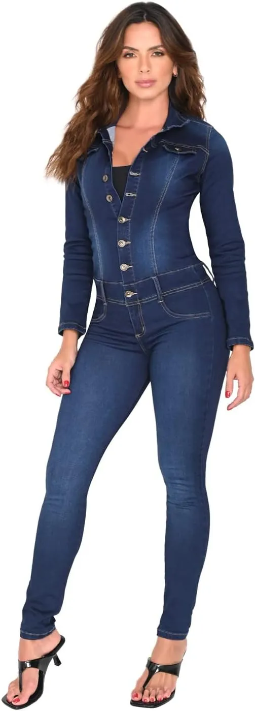 L.O.W.L.A SHAPEWEAR One piece jumpsuits for women | Butt Lifting Jeans | Pantalones Colombianos Levanta Cola