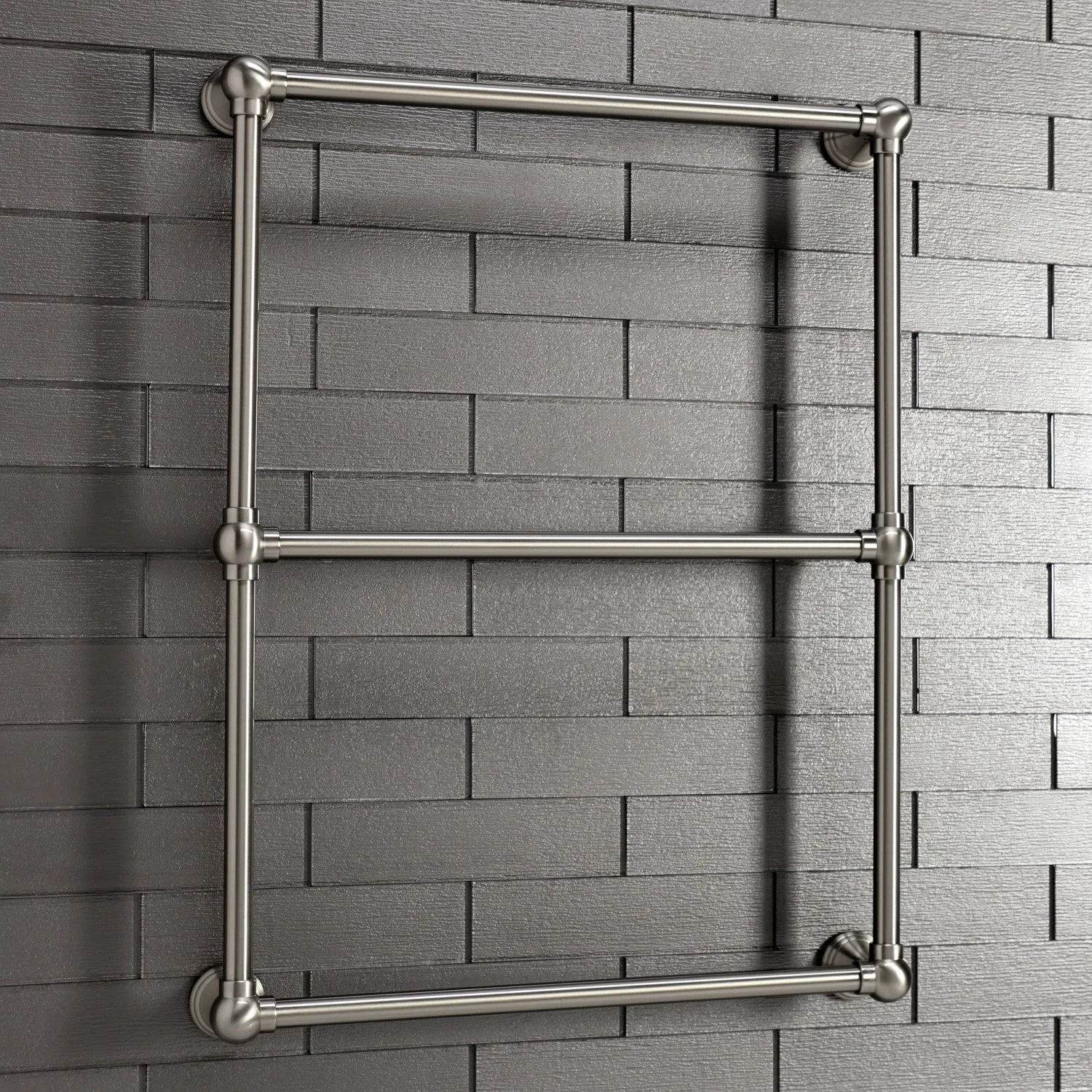Maximilien 24-Inch Wall Mount 3-Bar Towel Rack