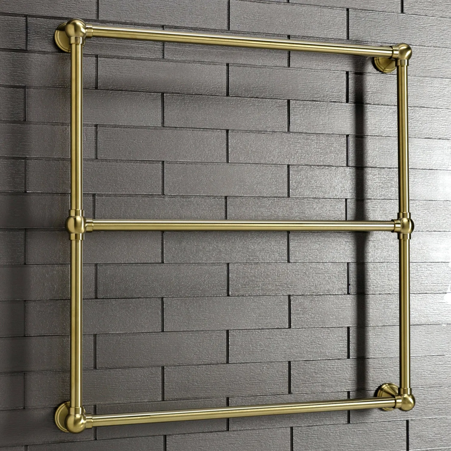 Maximilien 30-Inch Wall Mount 3-Bar Towel Rack