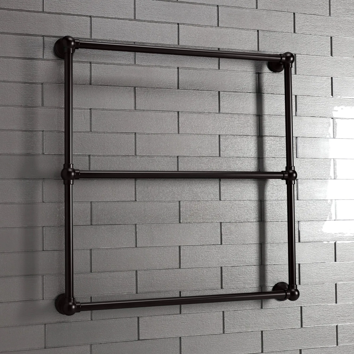 Maximilien 30-Inch Wall Mount 3-Bar Towel Rack