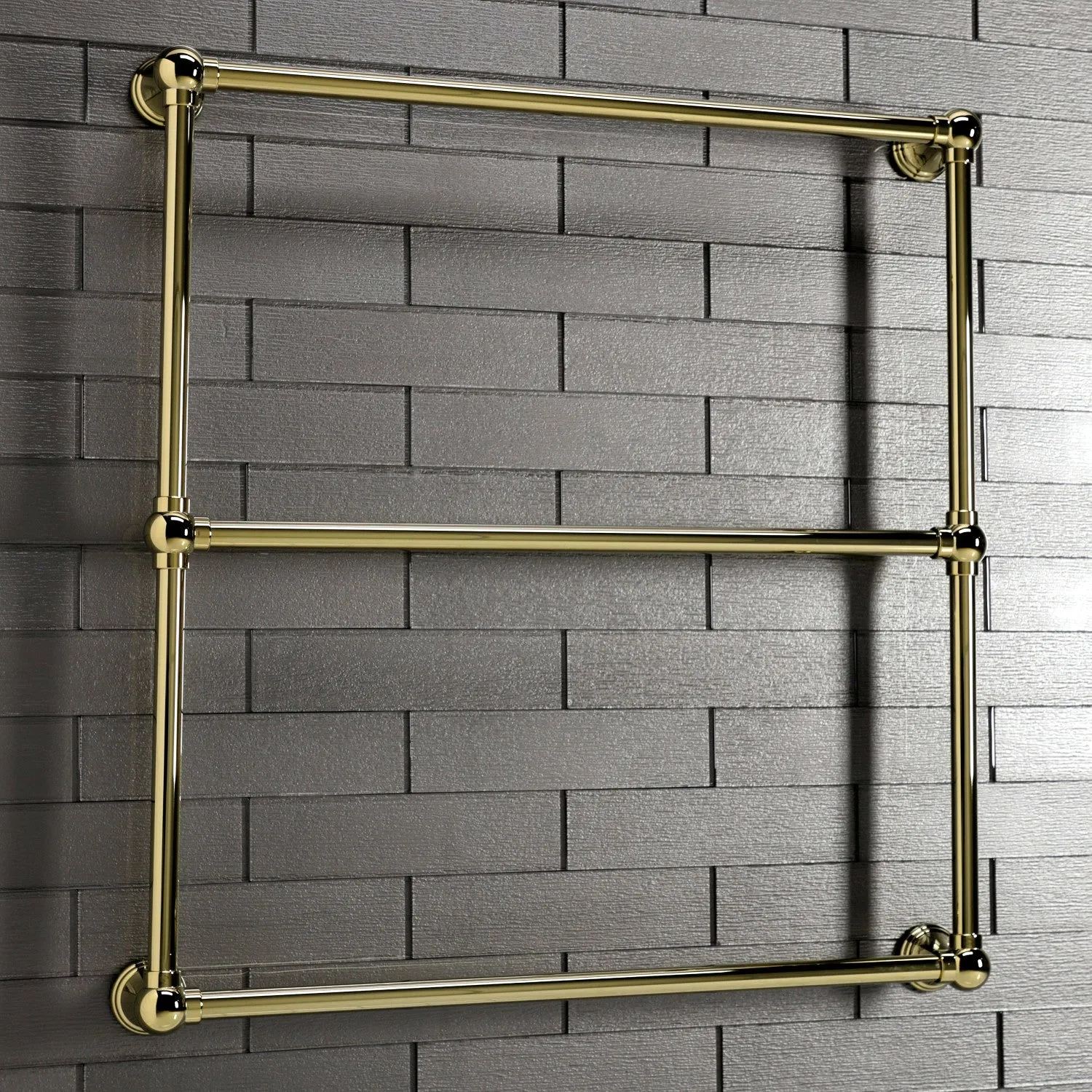 Maximilien 30-Inch Wall Mount 3-Bar Towel Rack